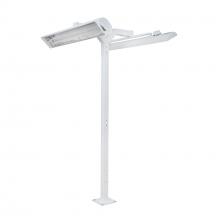  EF6108PMDW - 8FT POLE MOUNT,DOUBLE 61IN,WHT